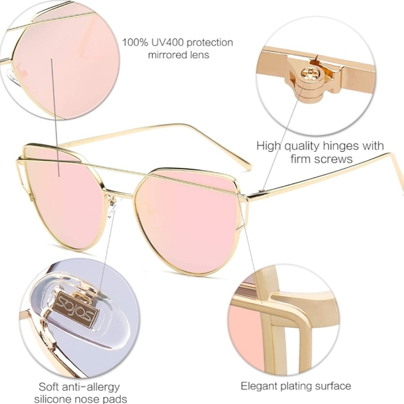 Cat Eye Sunglasses - Picture 2 of 4